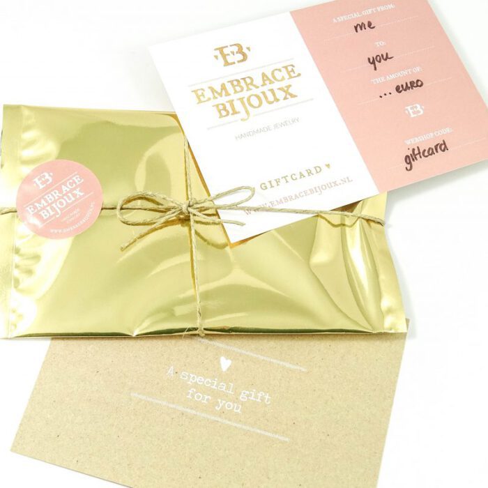 Embrace Bijoux cadeaubon € 10,--8158