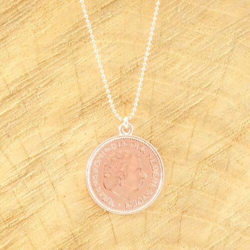Ketting gulden - rosegoud-0