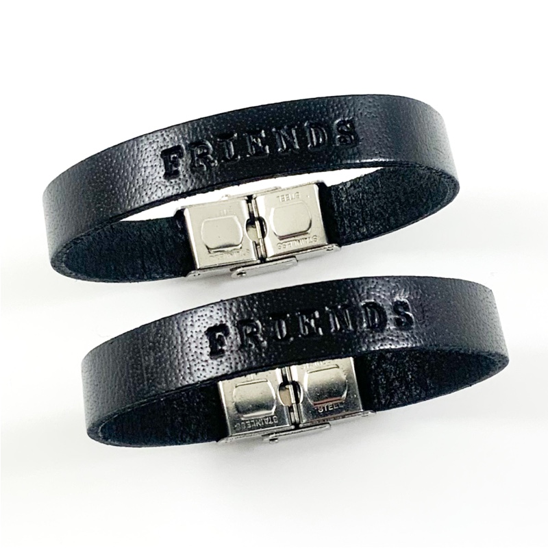 Tekst armband leer (9 verschillende kleuren leer) - Afbeelding 16