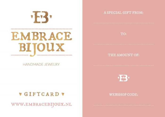 Embrace Bijoux cadeaubon € 50,--8174
