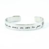 Armband met tekst all that we are we owe to you - slavenarmband met quote
