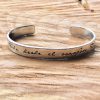 Persoonlijke armband met eigen tekst, quote