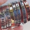 Persoonlijke armband met eigen tekst
