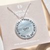 Lange ketting met eigen tekst-8939