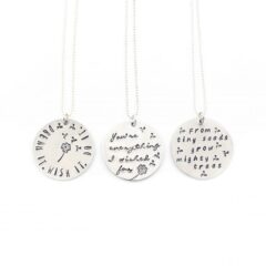 Lange ketting met eigen tekst-0