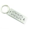 Sleutelhanger met coordinaten - rechthoek-9861