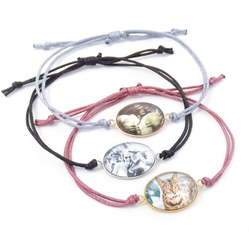 armbandje met foto ovaal zilver goud rosegoud stainless steel rvs foto armband