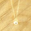 Ketting met appeltje goud