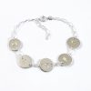 armband met initialen 925 zilver - zilveren armbandje met letters