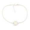 armbandje met letter initiaal echt zilver 925