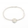 Armbandje met naam en symbool 925 zilver