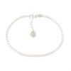 925 zilver basic armbandje met letter - minimalistisch armbandje gepersonaliseerd
