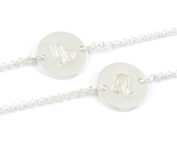 Armbandje met sterrenbeeld 925 zilver zodiac sign armbandje horoscoop