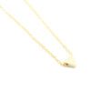Ketting met klein driehoekje goud - minimalistisch kettinkje