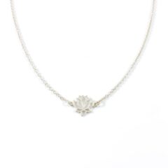 Lotus ketting 925 zilver zilveren kettinkje met lotusbloem
