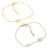 Armbandje met pijltje subtiel zilver goud stainless steel staal rvs arrow pijl armband