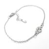 Armbandje met g-sleutel zilver stainless steel - muzieksleutel muziek armband - cadeau muzikant