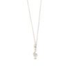 Ketting met g-sleutel zilver stainless steel kettinkje muziek muzieknoot muzikant