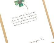 Wenskaart met gedicht Succes