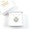 Ketting met naam en sterrenbeeld stier zilver
