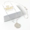 Ketting met naam en sterrenbeeld waterman zilver