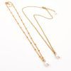 Ketting met parel goud stainless steel subtiel parel kettinkje