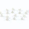 Oorbel 'Triple dot earstud' 925 zilver - minimalistische zilveren oorbellen
