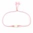 Parel armbandje - roze & goud - subtiel zoetwater parel armbandje