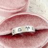 Ring met sterrenbeeld 925 zilver - handgemaakte zilveren ring met sterrenbeelden - gepersonaliseerde sieraden
