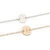 Letter armbandje zilver of goud stainless steel