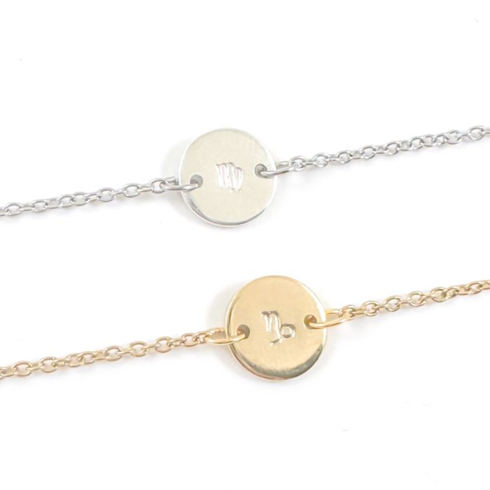 Sterrenbeeld armbandje zilver of goud stainless steel