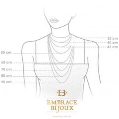 Lengte ketting voorbeeld - kies de lengte van jouw kettinkje